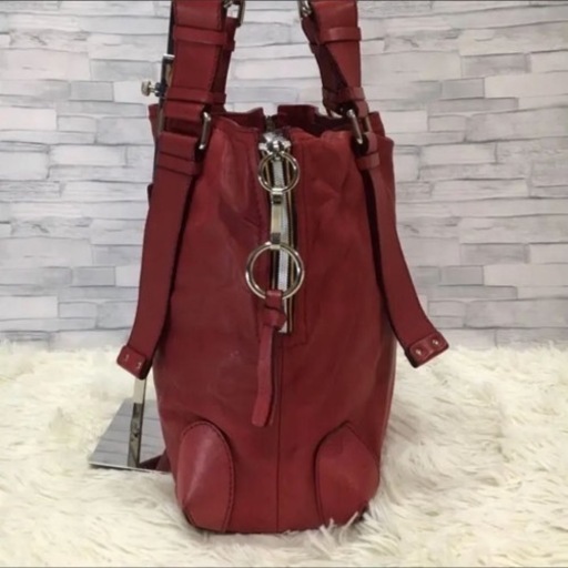 【美品】クロエ ショルダーバッグ ナッパレザー
