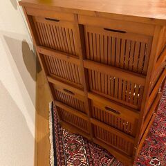 木製収容キャビネット