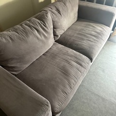 BoConcept 高級 ソファ グレー 3人掛け ローソファ ボーコンセプトの画像