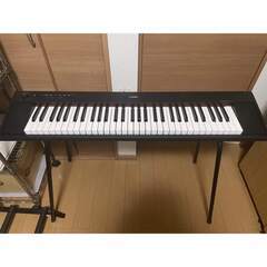 美品! YAMAHA 電子ピアノ 61鍵盤 NP-11 スタンド...
