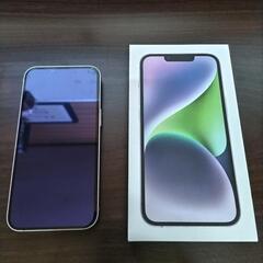 「超美品」iPhone 14 パープル 128 GB SIMフリー