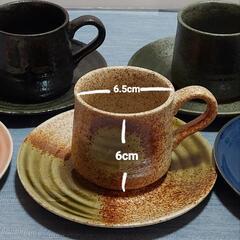 値下げしました　未使用　コーヒーカップソーサー5点セットの画像