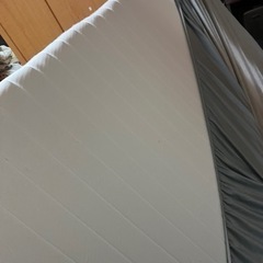 ニトリ ダブルベッド マットレスベッドの画像