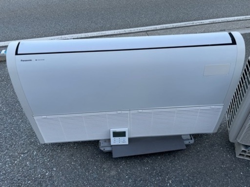 ☆中古品 パナソニック天吊りエアコン 3馬力 2021年 内機：CS-P80T6B 外機：CU-P80H6B リモコン付き 動作問題な