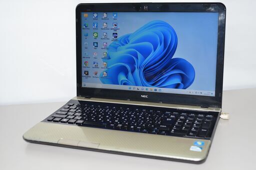 中古ノートパソコン Windows11+office NEC LS150/H Pentium-B970/メモリ4GB/HDD750GB/USB3.0/WEBカメラ/HDMI/無線/テンキー/便利なソフト
