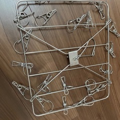 20ピンチ　ステンレス製　洗濯バサミの画像