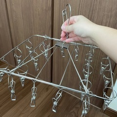 20ピンチ　ステンレス製　洗濯バサミの画像