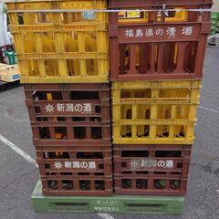 お酒　ケース　差し上げます