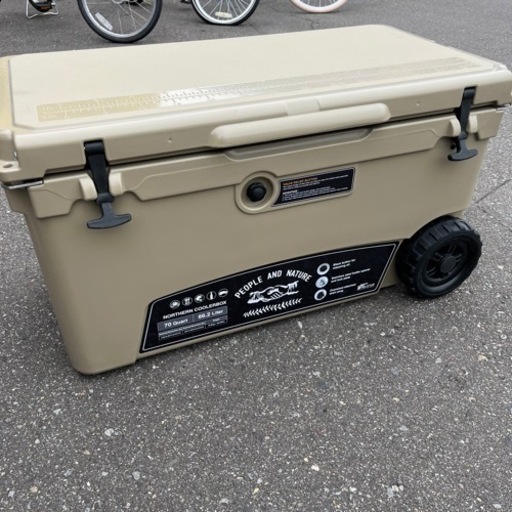 FIELDOOR ノーザンクーラーボックス 容量66.2L 密閉 長時間 保冷 キャンプ BBQ 釣り レジャー 災害