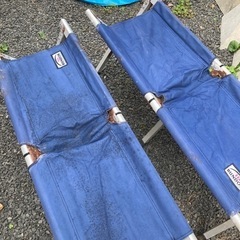 キャンプ用　ベンチ　イス　2個セットの画像