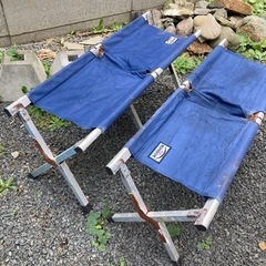 キャンプ用　ベンチ　イス　2個セットの画像