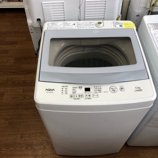 安心の6ヶ月保証付き！！AQUA 全自動洗濯機　取りに来れる方限定！売ります！