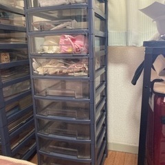 プラスティック10段引出し　（２つあります）