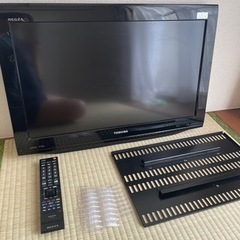 壁美人23-27インチテレビ用　テレビ付き