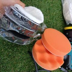 日曜日まで値下げ　カーポリッシャー　電動ポリッシャー　バフ　研磨の画像