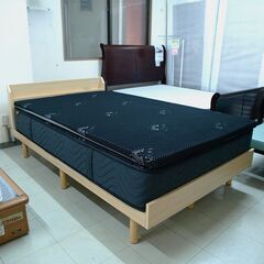セミダブルベッドセット GOKUMIN リユース品 値下げしました！