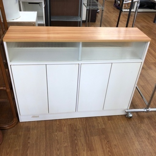 キッチンカウンター　スライド ４枚扉　売ります！