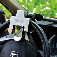 ハンドルロック　自動車盗難防止 簡単設置 の画像