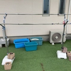 洗濯物干しセット　