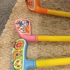 中古アンパンマンゴルフセットの画像