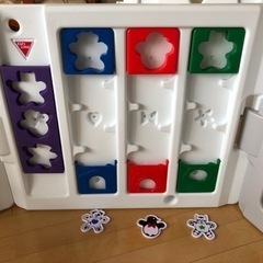 ベビーサークル　日本育児　パネル10枚　テレビ用拡張パネル含む(2枚未使用パネルあり)の画像