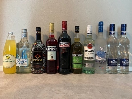 【新品未開封品！】リキュール各種　10本セット