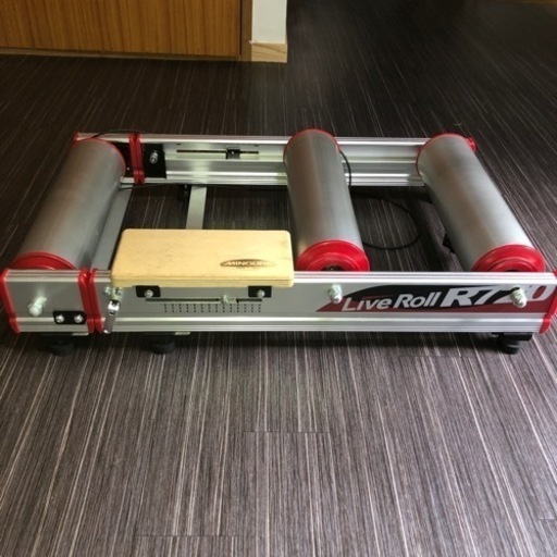 ３本ローラー（ミノウラR720、負荷ユニット取り付け済み）、シート（騒音、傷防止）サイクルコンピューター