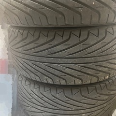 ER34 4ドア タイヤ（社外品）＋ホイール（社外品）・純正ヘッドライト