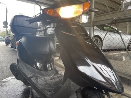 ヤマハ　JOG 2013年式　リアボックス付き　Uber車両