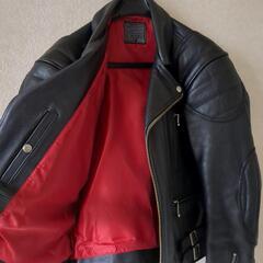 【美品】KADOYAライダースジャケット（Lサイズ）の画像