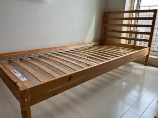 【9/22までに受取れる方】IKEA シングルベッド