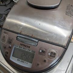 日立 5.5合炊き炊飯器 ライトブラウン