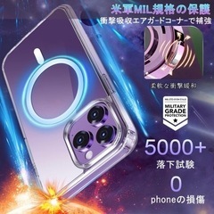 【新品未使用】iPhone15Pro クリアケース 保護ケース レンズ保護 カメラフィルムの画像