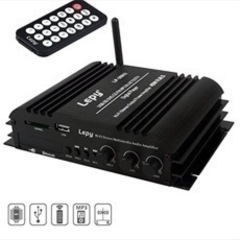 新品カーオーディオ　アンプ　ミキサー　4ch