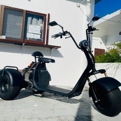 車、バイク交換可能！！ほぼ新車の電動ミニカー　ノーヘルでOK!!宮古島で便利で爽快！！