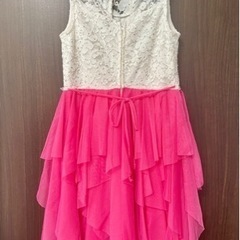 美品!♡子供服♡発表会　式服　パーティードレス　145cmの画像