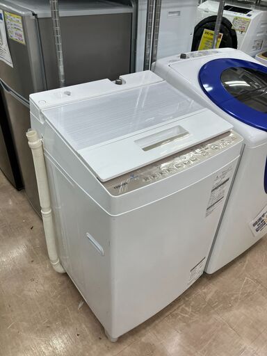 TOSHIBA 8kg 洗濯機 AW-BK8D7 ウルトラファインバブル 東芝 No.310● ※現金、クレジット、スマホ決済対応※
