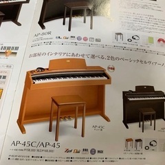 電子ピアノCASIO DIGITAL PIANO CELVIANO AP-45Cの画像