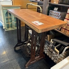 ミシン脚テーブル ミシン アイアン アンティーク おしゃれ 作業台