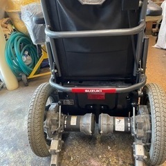 【価格相談】スズキ 電動車いす 中古品 MC3000 手動可 17年製 SUZUKI【小倉南朽網】の画像