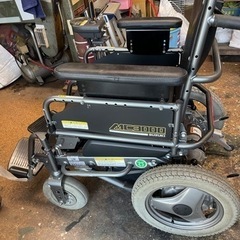 【価格相談】スズキ 電動車いす 中古品 MC3000 手動可 17年製 SUZUKI【小倉南朽網】の画像