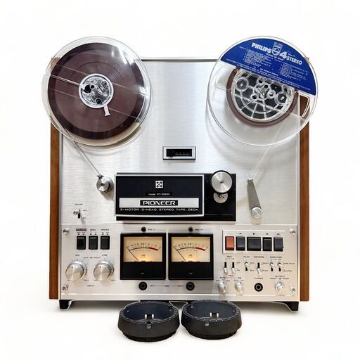 23T428_ジ5 動作確認済 美品 Pioneer RT-1020H オープンリールデッキ テープデッキ オーディオ 昭和レトロ