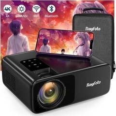 プロジェクター 4k 高画質 10000lm HIFIサラウンド...