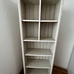 【お引き取りが決まりました】ニトリ・アンティーク調 本棚②