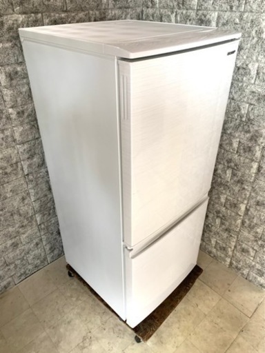 全国送料無料★3か月保障付き★冷蔵庫★2019★シャープ★SJ-D14E-W★R-968