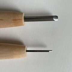プロクソンの電動彫刻刀「カービングプロ」　高級彫刻刀２本付の画像