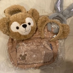 ダッフィー リュック、ポシェット、カチューシャ おまけつき