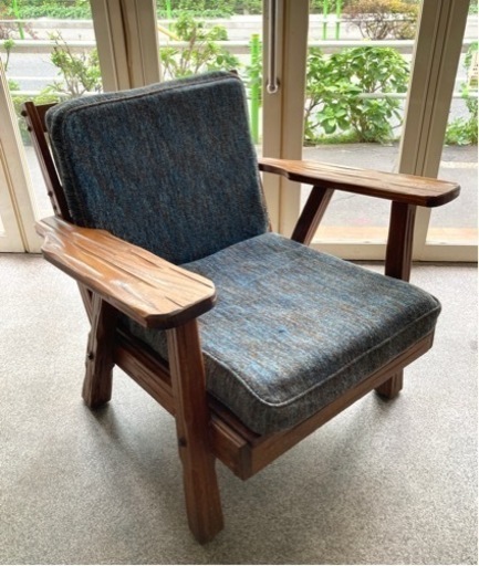 【米軍ハウス払い下げ】アンティークチェア<貴重> 最後の1台