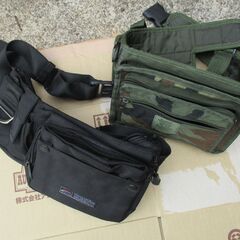 バイクツーリング　ウエストバッグ　ポーチの画像