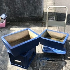 お取引感謝【2個】無料・午前中のみ対応・メダカ飼育に・コンクリー...
